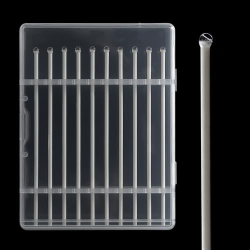 AAwipes Sticky Swab Gel (ESD-Safe 2.5 mm/0.1 inch Round Head, 10 Packs) Sticky Pen Silicone Gel Stick for Camera Sensors, LCD, Semiconductors, PCB, SMT & Watches etc. (No. GSP-10) - Image 1