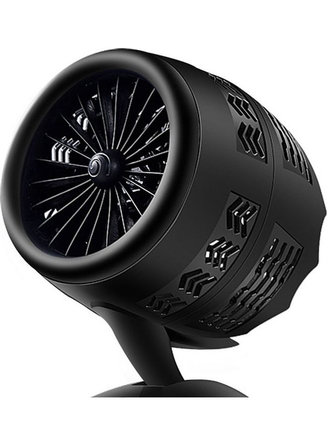 NIBEMINENT Mini Air Circulation Black 19.5 x 16 14.2cm - Image 4