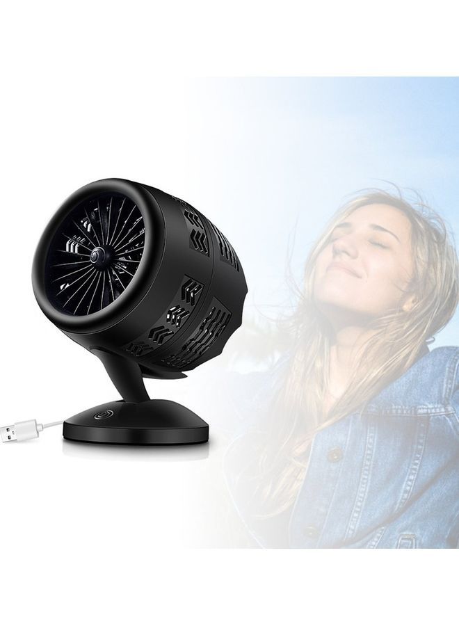 NIBEMINENT Mini Air Circulation Black 19.5 x 16 14.2cm - Image 3