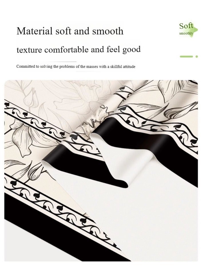 Anna 140*140cm Easy Clean Waterproof Oil-Proof Heat-Resistant Patterned Tablecloth - Image 4