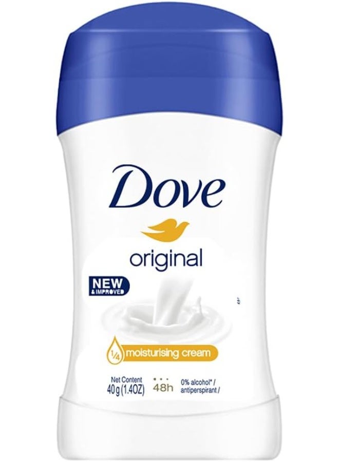 Dove Original Anti-Perspirant Deodorant Stick 40ml - Image 2