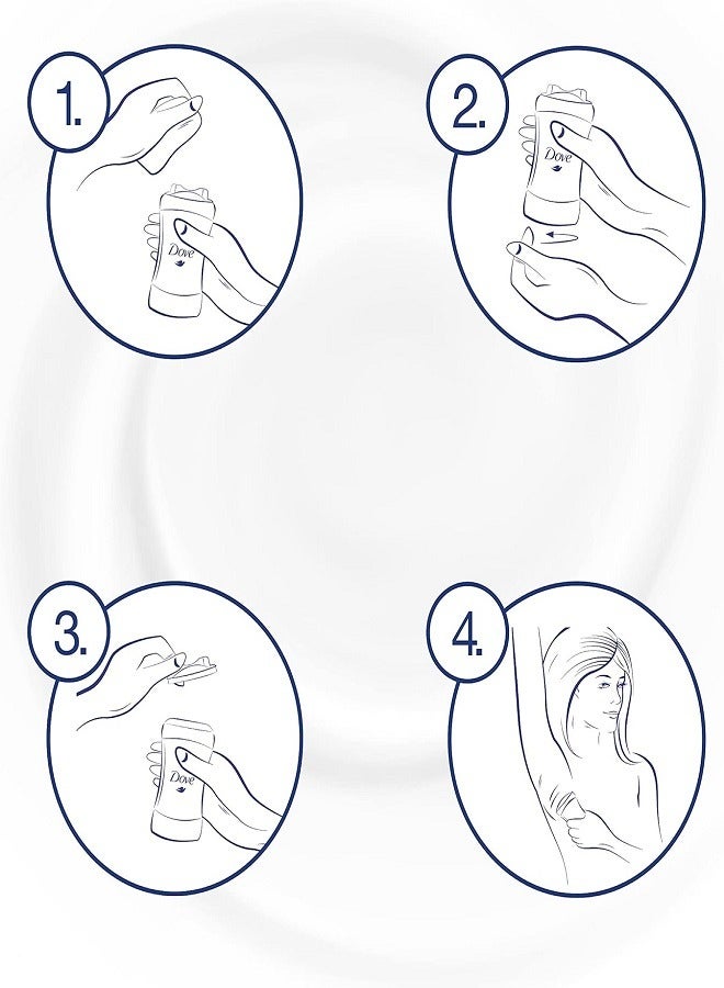 Dove Original Anti-Perspirant Deodorant Stick 40ml - Image 3