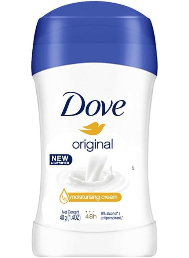 Dove Original Anti-Perspirant Deodorant Stick 40gm - Image 1