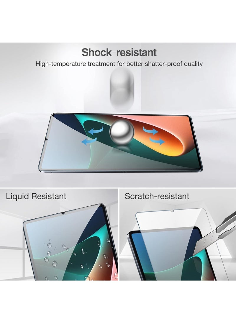 كابتن تيك 2 حزمة حامي الشاشة ل Xiaomi Pad 5 / Pad 5 Pro 11 2021 الزجاج المقسى شاشة فيلم الحرس ل Xiaomi Mi Pad 5 /Pad 5 Pro 11 2021 الإصدار - Image 5
