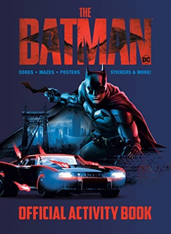 The Batman Official Activity Book (The Batman Movie) : Includes codes, maze, puzzles, and stickers!