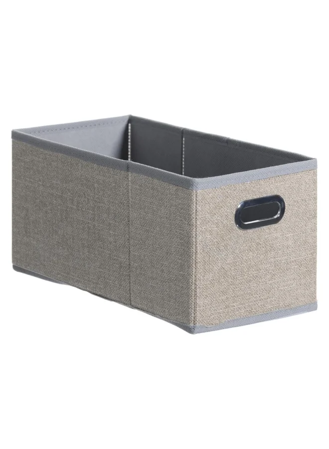 Five Simply Smart High-Quality and Durable Storage Box Beige 15 x 31cm 160384G