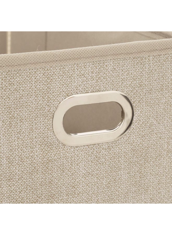 Five Simply Smart High-Quality and Durable Storage Box Beige 15 x 31cm 160384G - Image 3