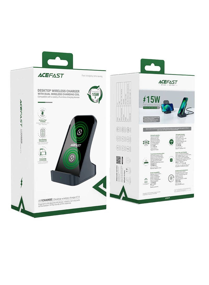 ACEFAST Fast Wireless Charger Desktop Holder E14 - Image 3