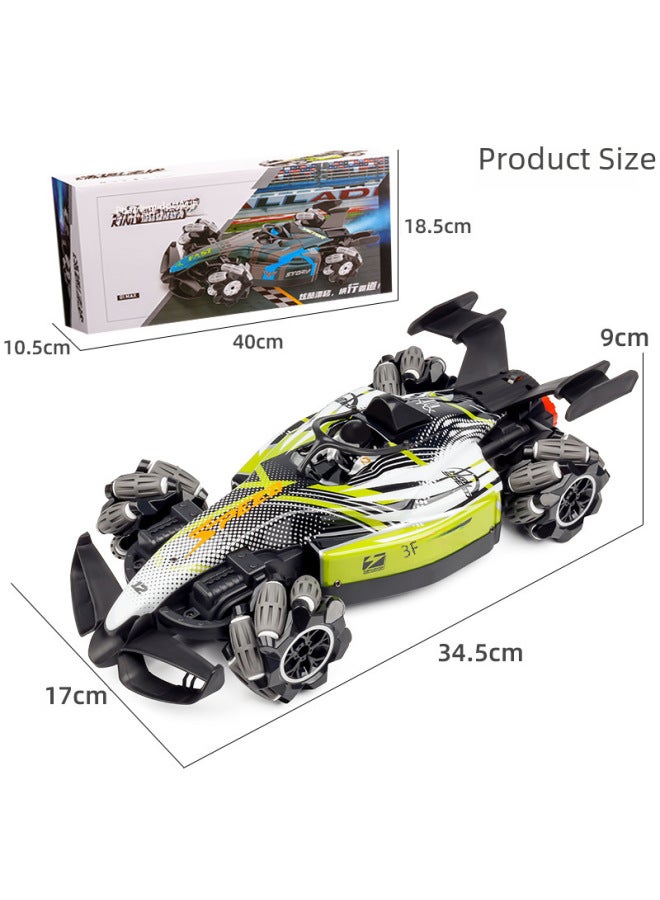 Gesture Induction Remote Control Racing F1 Equation Spray Stunt Car RC Drift Racing 4WD Off-road Vehicle Toy-Color:F1 Spray Racing Car  Single Remote Control-Chinese Color Box-Proportion:1 Set Of Rechargeable Lithium Batteries (can Play For 30 Minutes)  - Image 5