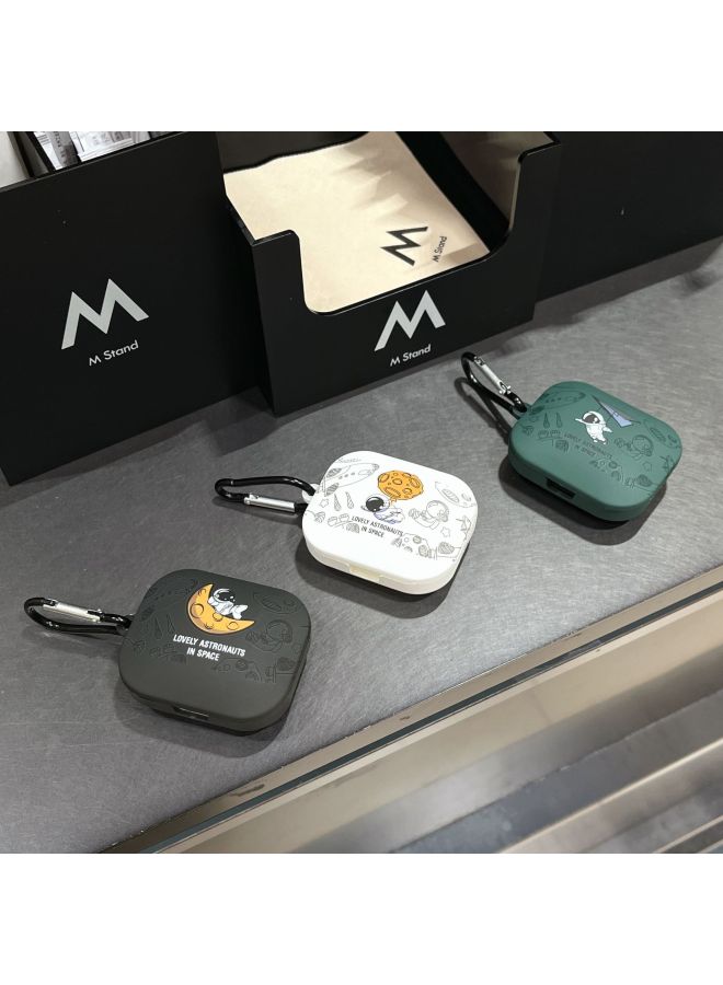 Loquat Suitable For XiaomiRedmi Buds5 Earphone Protective Cover Cartoon Soft Shell Red Mi Noise Reduction Wireless Bluetooth Shell Cute-Color:Silicone Soft Shell-lime-Model:Redmi Buds6s/buds5 Universal (pr - Image 3