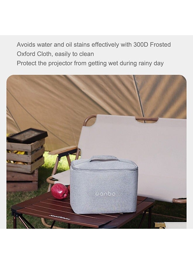 wanbo Projector Bag for T2 Max, T2 Ultra Portable Protective Storage Case N70389981LEB grey - Image 4