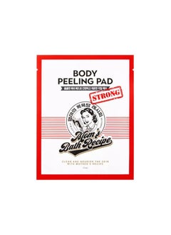 Moms Bath Recipe Mom’s Bath Recipe Body Peeling Pad Strong, All in One Bubble Body Wash & Scrub Gloves with Kelp & Biotics, Intense Exfoliating Mitts for Dead Skin Cells, Goosebumps and Scaly Skin 1 Sheet 25 ml  - Image 1