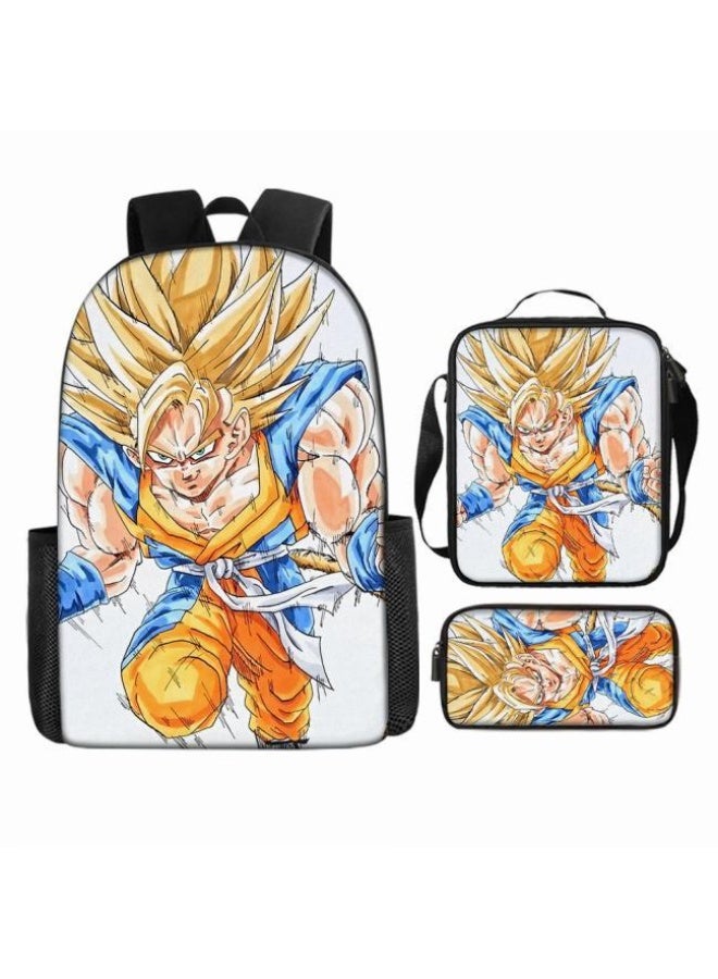 general Common universal printed backpack - three-piece backpack combination (available for students, children, friends on outings, mountain climbing, etc.) - 97 - Image 5