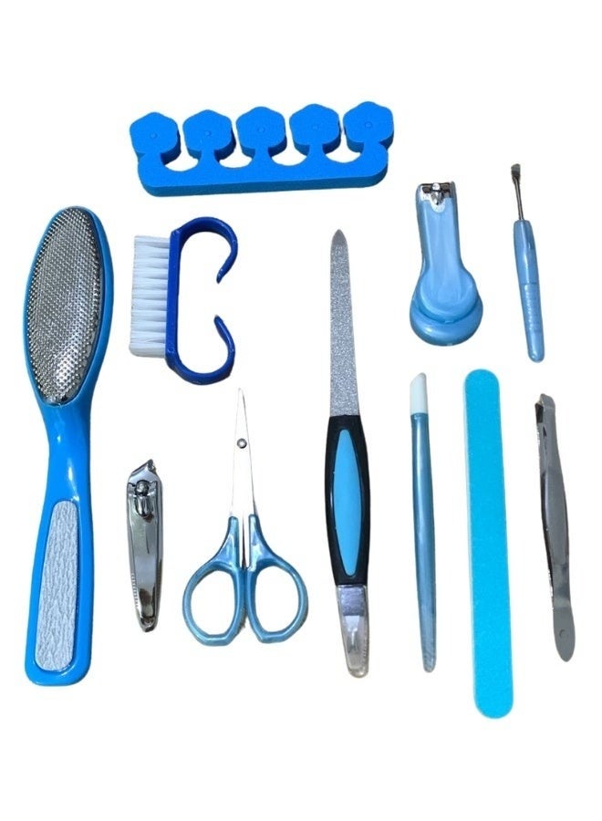 11-Piece Professional Nail and Foot Care Kit – Comprehensive Manicure and Pedicure Tools for Cleaning, Trimming, and Removing Dead Skin – Complete Home and Salon Set for Women and Men's Daily Nail and Foot Care - Image 5