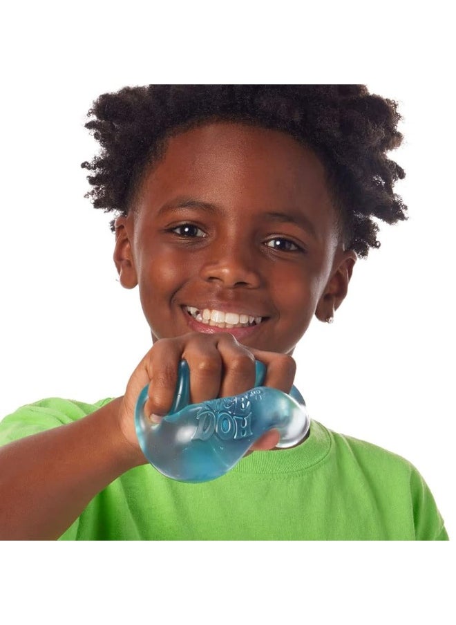 Schylling - Schylling NeeDoh Nice Cube - Sensory Fidget Toy for Your Best Mellow and Chill - Square Shape with Groovy Goo Filling in Assorted Colors Blue Pink Purple - Age 3 to Adult - Pack of 1 Random Color - Image 1