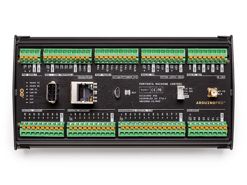 Arduino Portenta Machine Control [AKX00032] - High-Performance Industrial Controller for Automation, Robotics, and IoT | Dual-Core Processor, Real-Time Control & Edge Computing - Image 1
