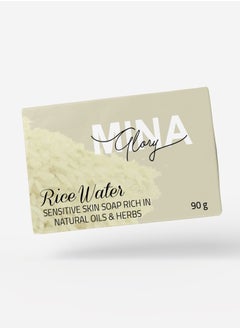 MINA Glory Mina Glory Rice Water soap 90g  - Image 1