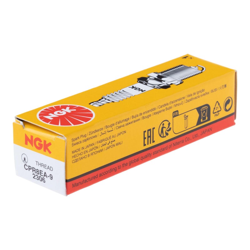 NGK شمعات الإشعال NGK 2306 CPR8EA-9 (عبوة من 1) - Image 2