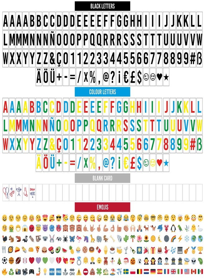 BONNYCO Cinema Light Box Color Changing with 400 Letters & Emojis, Remote Control & 2 Markers - BONNYCO | Led Light Box 16 Colors Home Office & Room Decor | Led Letters Board, Gifts for Women & Men, Christmas - Image 5