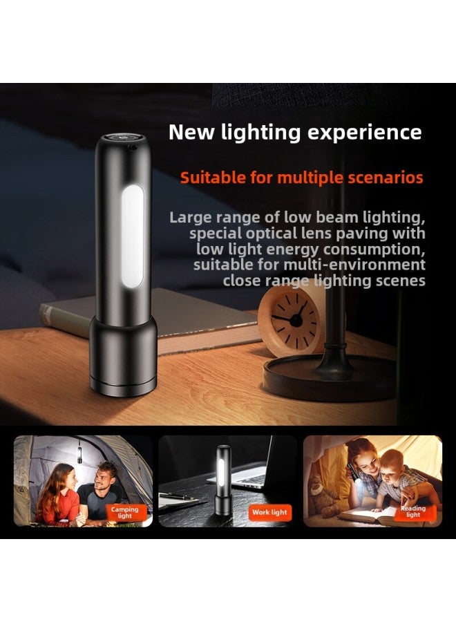 Philips Strong Light Super Bright ABS Material Telescopic Zoom With Side Lights Outdoor Long-range Outdoor Portable Flashlight-Product Specifications:SFL1123 - Image 5