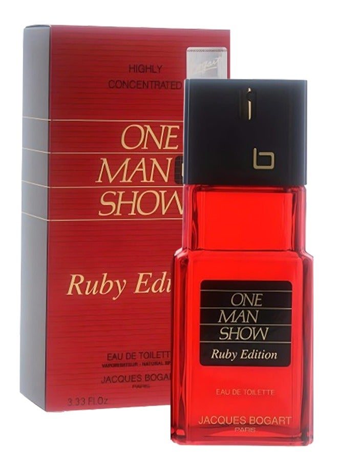 جاك بوغارت 3 قطع عطر ون مان شو روبي إديشن للرجال 100 مل - Image 2