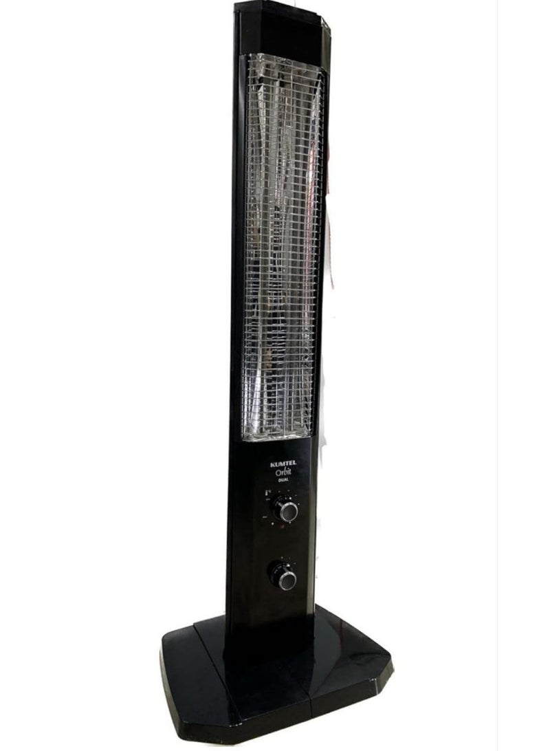 كومتيل دفاية كهربائية عمودية 2300 واط -2 شمعة  كربون من كوميتل  MH 2300 - Image 3