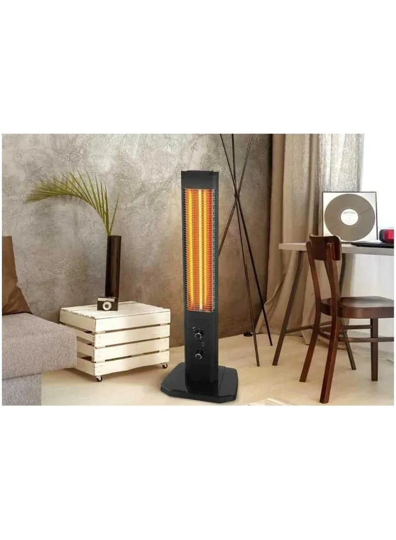 كومتيل دفاية كهربائية عمودية 2300 واط -2 شمعة  كربون من كوميتل  MH 2300 - Image 4