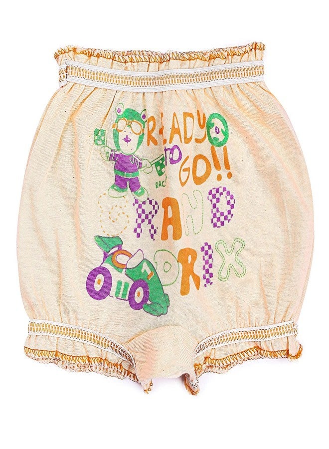 Atipriya Cotton Unisex Bloomers for Girls Boys Baby Briefs Printed Kids Innerwear Hipster Short Pants Underpants Knickers with Soft Elastic (Set of 12 Multicolor) - Image 4