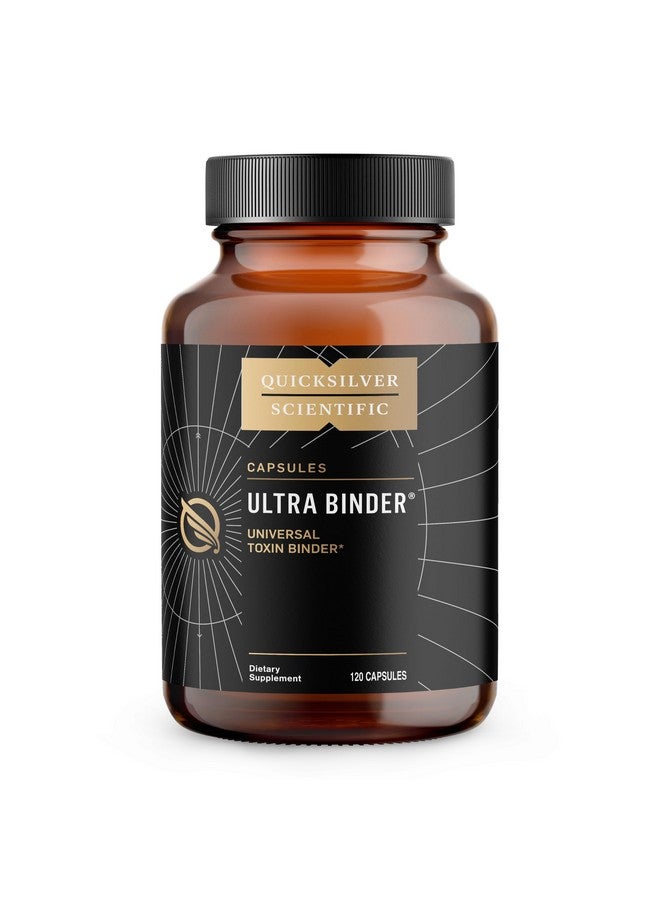كويك سيلفر سينتيفيك كويك سيلفر ساينتيفيك ألترا بيندر - مُثبِّط متعدد السموم مع مسحوق طين البنتونيت، ومُزيل سموم الزيوليت، والفحم - مُكمِّل غذائي لدعم صحة الأمعاء وإزالة السموم من الجسم (١٢٠ كبسولة) - Image 1