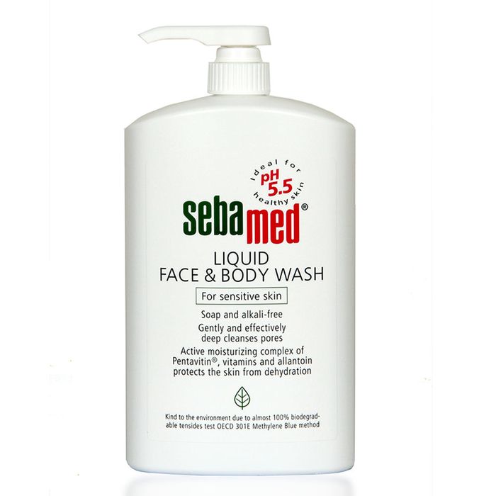 Sebamed Liquid Face & Body Wash 1000ml