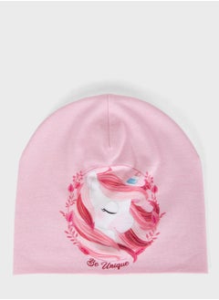 DeFacto Kids Unicorn Print Beanie  - Image 1