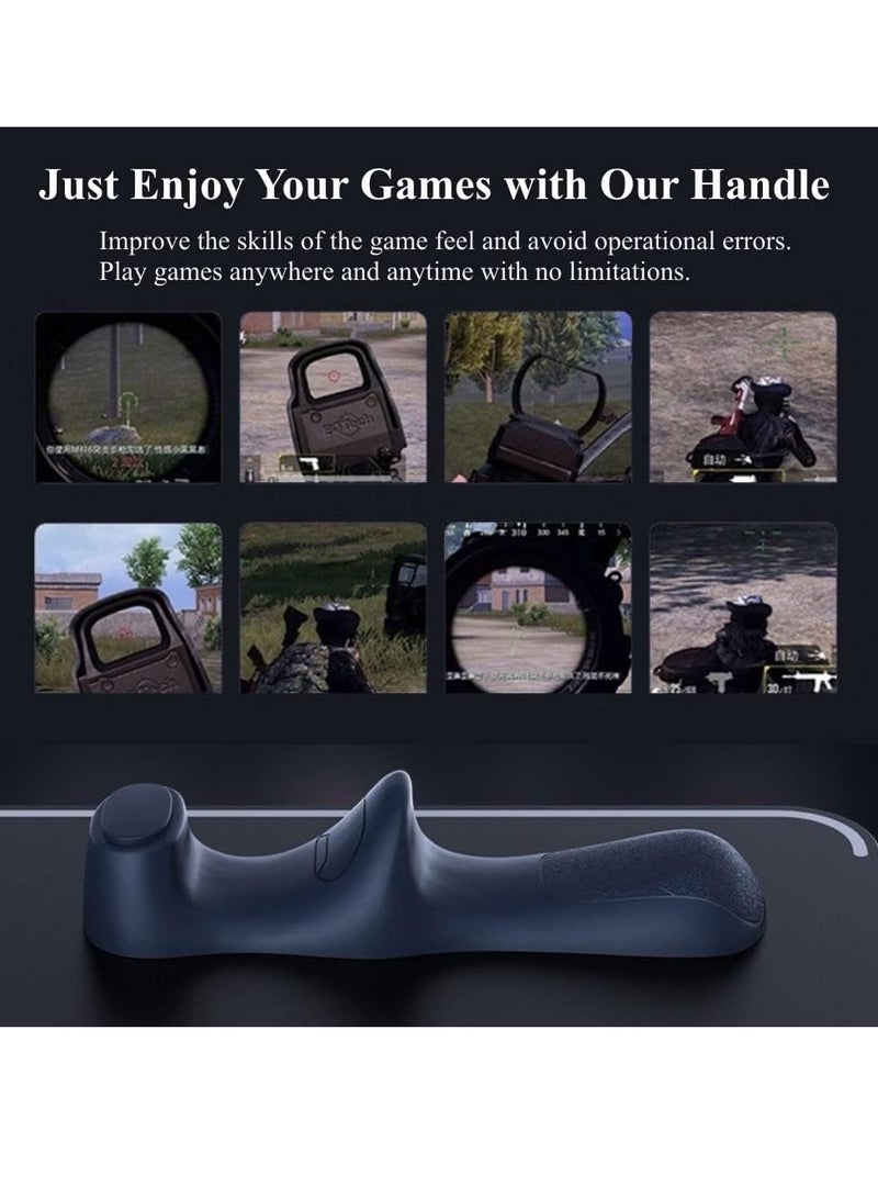 مقبض ألعاب لجهاز iPad، مقبض لوحة ألعاب من السيليكون متعدد الأصابع، جهاز تحكم في ألعاب الكمبيوتر اللوحي لـ PUBG/Knives Out/Rules of Survival - Image 5