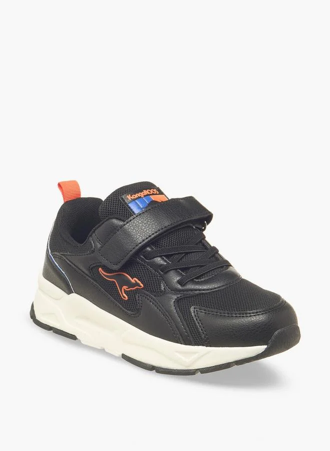 كانغاروس Boys Hook & Loop School Sports Shoes