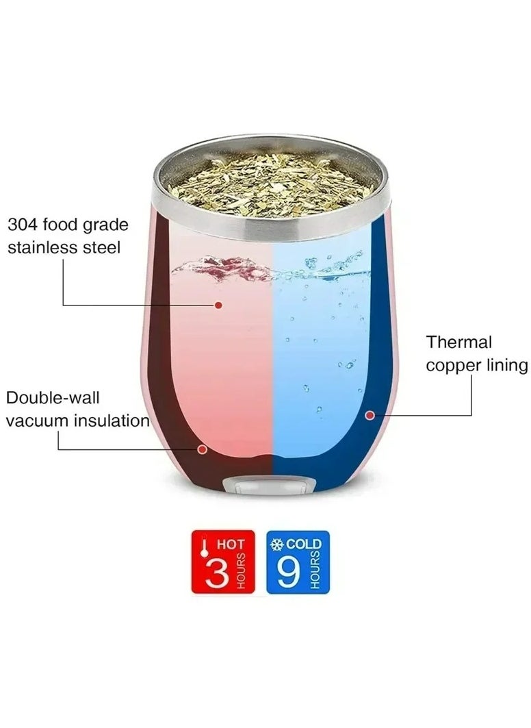 يربا ماتي كوب شاي 304 كوب من الفولاذ المقاوم للصدأ مع غطاء مقاوم للحرارة كوب شاي محمول مع القش وفرشاة زجاجة تُرمُس الماء - pzsku/Z85635894554FD4008933Z/45/_/1713877423/d6316d07-e8c2-4f4e-8698-220c5fb1523c
