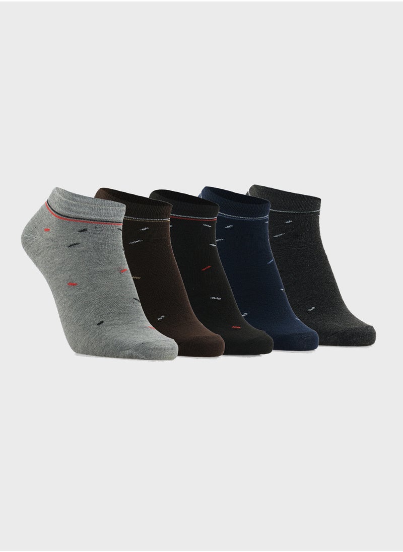 Seventy Five Basics 5 Pack Of Socks  - Image 1