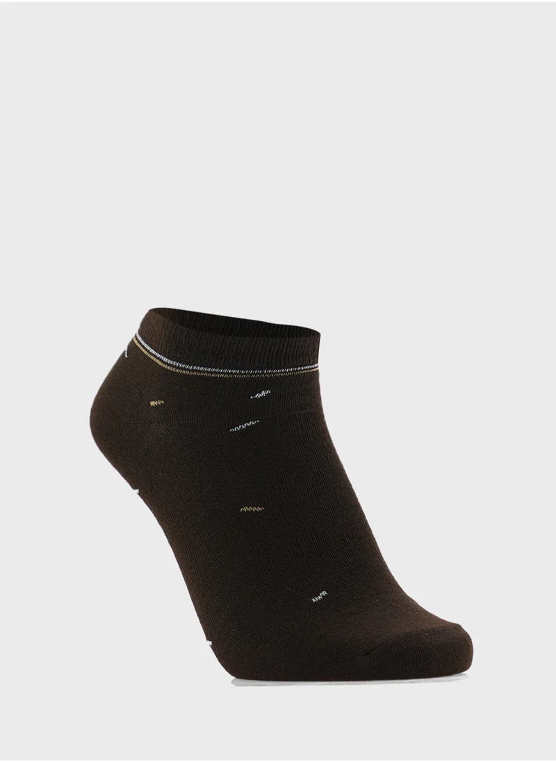 Seventy Five Basics 5 Pack Of Socks