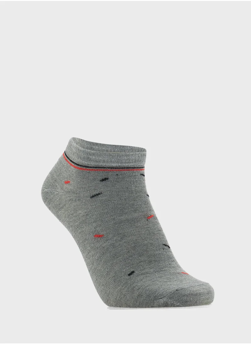 Seventy Five Basics 5 Pack Of Socks