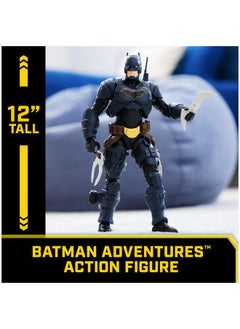 DC Comics , Batman Adventures, Batman Action Figure With 16 Armor Accessories, 17 Points Of Articulation, 12-Inch, Super Hero Kids Toy For Boys & Girls  - Image 4