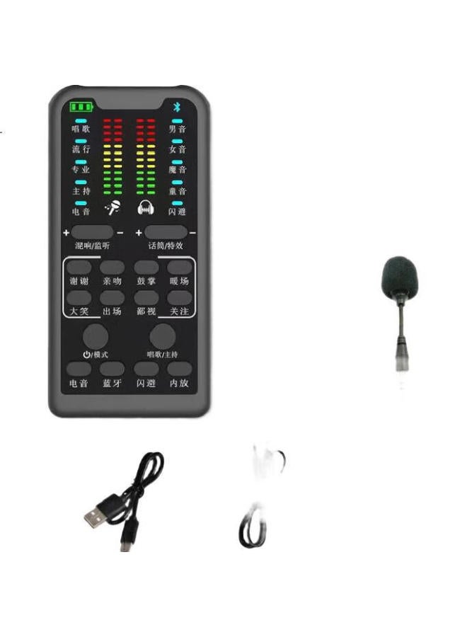 Dipple Dipuer Mobile Phone Sound Card Equipment Full Set, Outdoor-Specific, For Douyin Streamers, Recording Microphone Gaming, Voice Changer, Mobile-Specific Sound Card Full Set, Suitable For Apple - Image 1