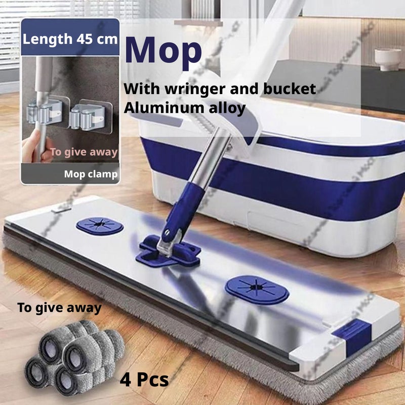 Stainless Steel Mop with 140 cm Handle - Image 1