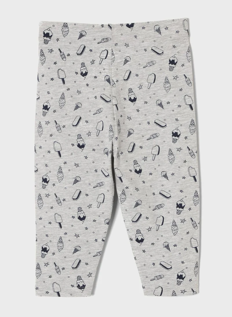 Zippy Kids Ice Cream Print Leggings