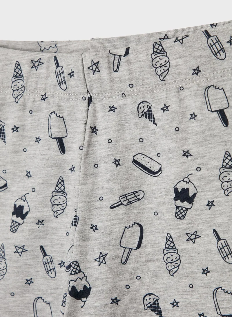 Zippy Kids Ice Cream Print Leggings