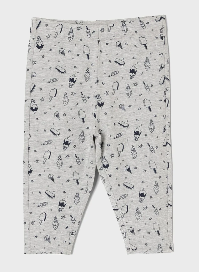 Zippy Kids Ice Cream Print Leggings