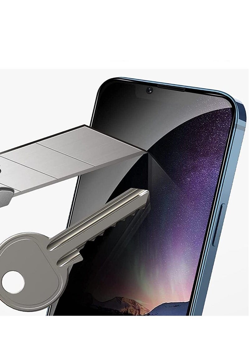 Privacy Tempered Glass Full Glue Screen Protector For iPhone 13 Pro Max -Privacy Glass  - Image 3