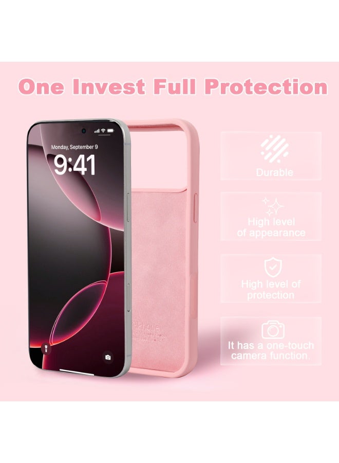 أوللاي آيفون 17 برو ماكس كيس واقي، مادة السيليكون، مقاومة للصدمات مع حماية عدسة الكاميرا وتغطية زر التحكم، غطاء واقي مضاد للصدمة الهاتف المحمول، متوافق مع إكسسوارات MagSafe - Image 5