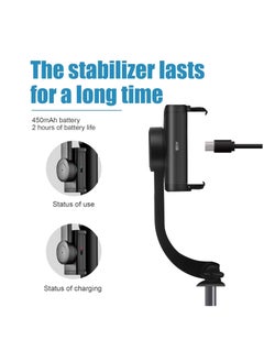 Generic Portable Phone Gimbal Stabiliser with Wireless Remote, Mobile Phone Stabilizer for Vlog YouTube, Foldable Gimbal Compatible with iPhone and Android Smartphones  - Image 5