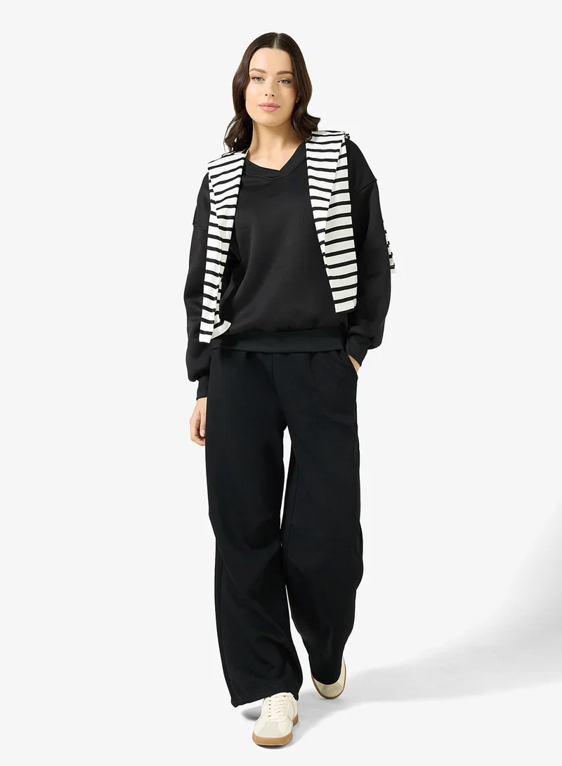 Ginger Wide Leg Sweatpants