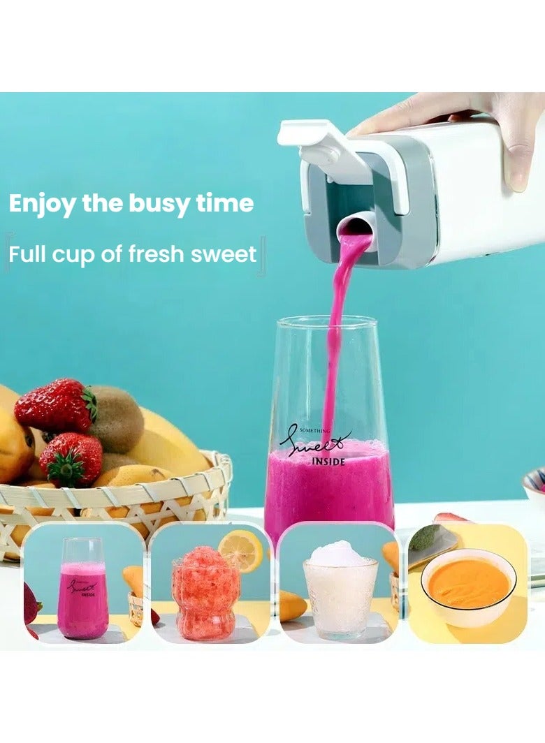 general Juicer household crushed ice juice cup USB charging port outdoor portable cup to enjoy the fun of juicing - Image 3