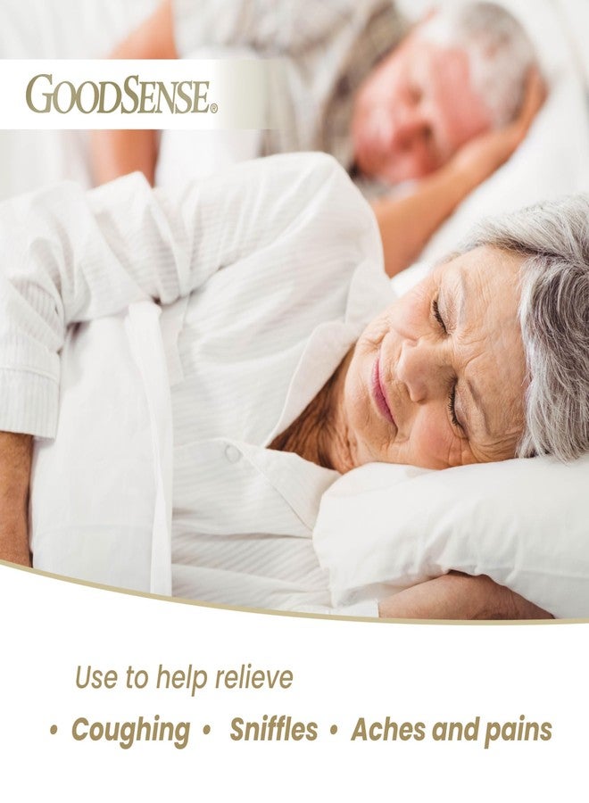 GoodSense Nighttime Cold & Flu Softgels, Relieves Aches and Pains Related to Cold & Flu, 24 Count (Pack of 1) - Image 2