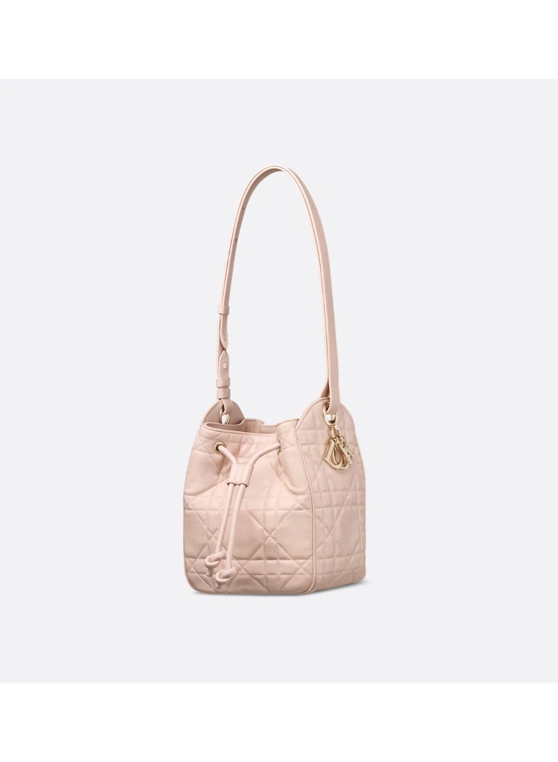 Dior Addict Medium rattan pattern D-Motion bag - Image 4